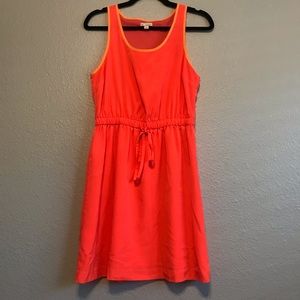 Gap Racerback Tank Dress | Neon Orange | Colleen